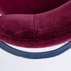 Biosofa Chairs<Rebecca Bio Red Couture Velvet Dining Chair