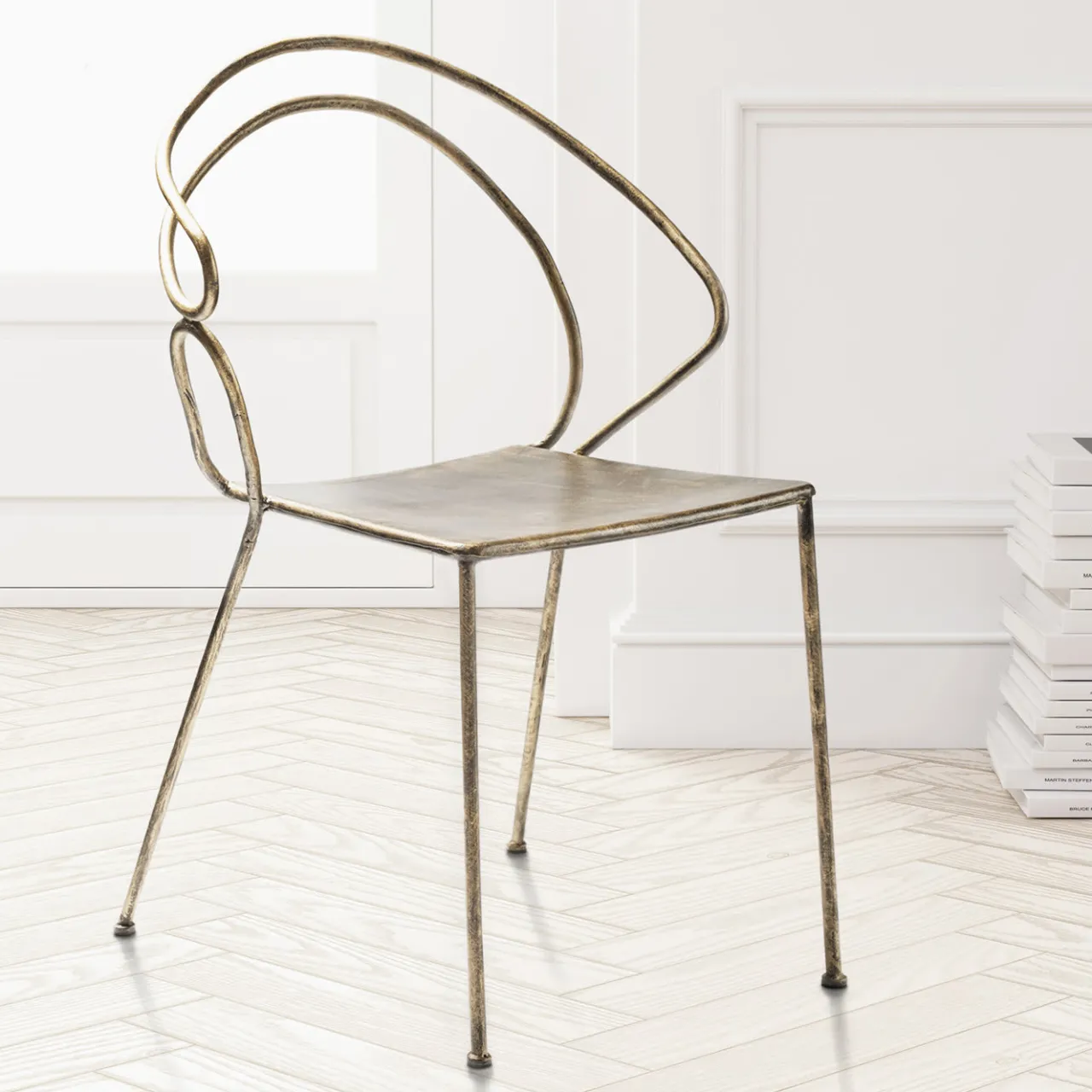 V.L. Lavorazioni In Ferro Chairs<Re-Bis Iron Chair by Antonio Saporito