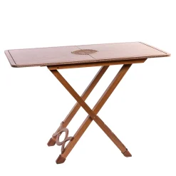 Marricreo Bistro Tables<Rectangular Bistro Table with Case and Beige Rope