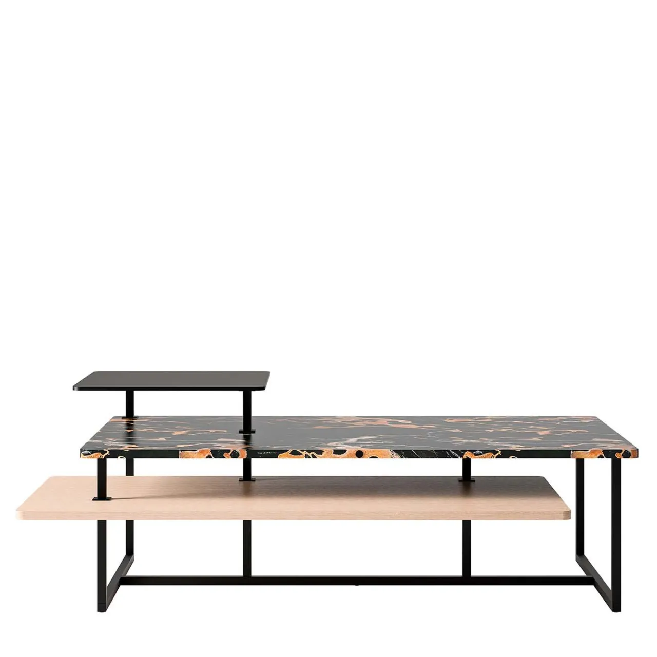 CPRN Homood Nesting Tables<Rectangular Coffee Table