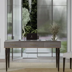 Guerra Vanni Desk & Writing Tables<Rectangular Gray Writing Desk from Studio Privè Collection