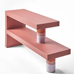 Cimento Bookcases<Red Alberoni Bookcase Design By Patricia Urquiola