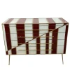 Luca Polato Dressers<Red and White Dresser