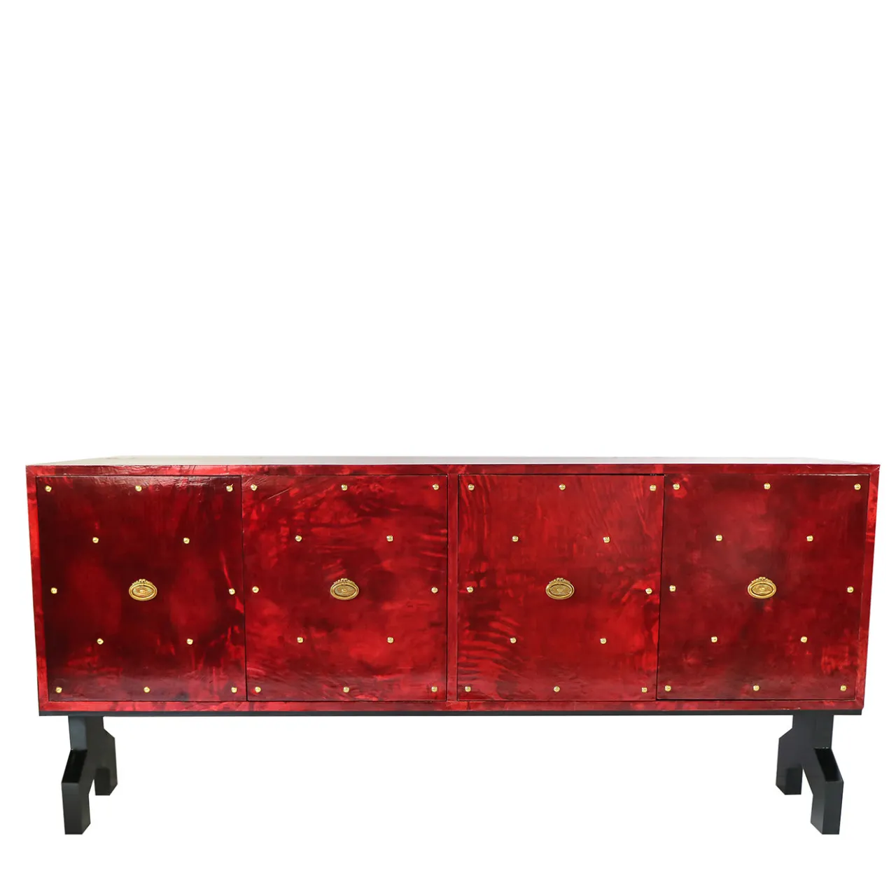 Luca Polato Sideboards Buffets<Red 4-Door Sideaboard