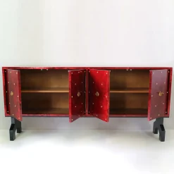Luca Polato Sideboards Buffets<Red 4-Door Sideaboard