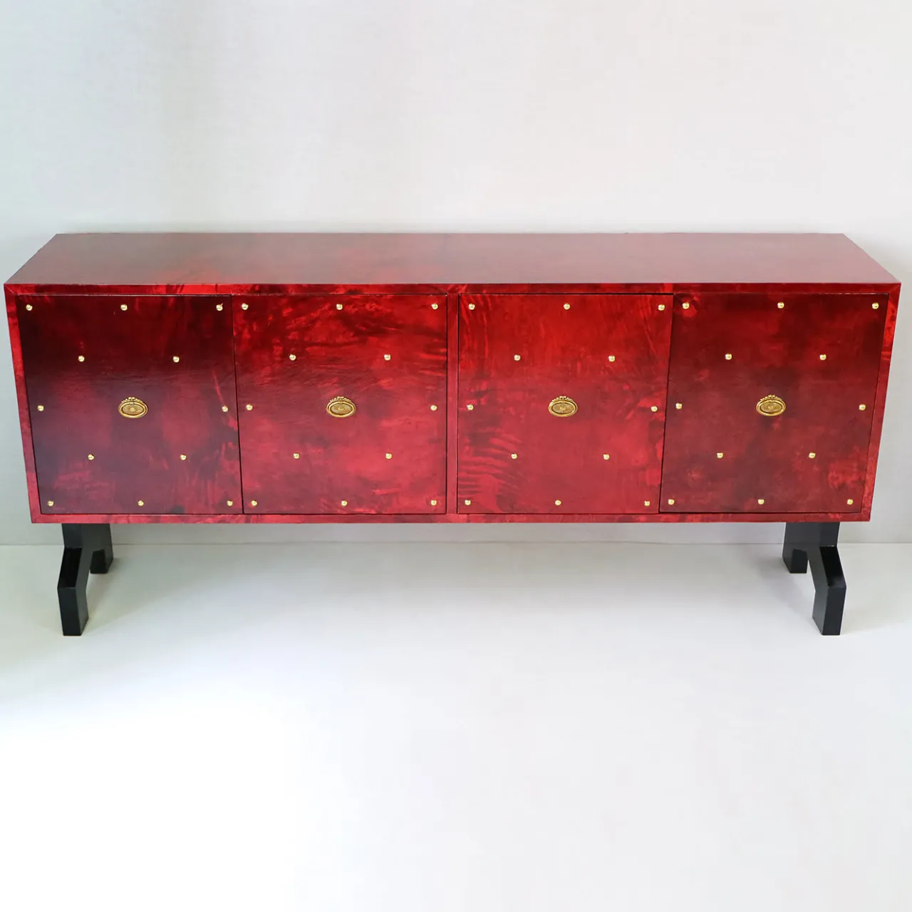 Luca Polato Sideboards Buffets<Red 4-Door Sideaboard