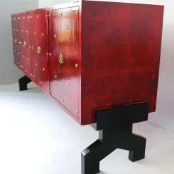Luca Polato Sideboards Buffets<Red 4-Door Sideaboard