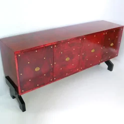 Luca Polato Sideboards Buffets<Red 4-Door Sideaboard