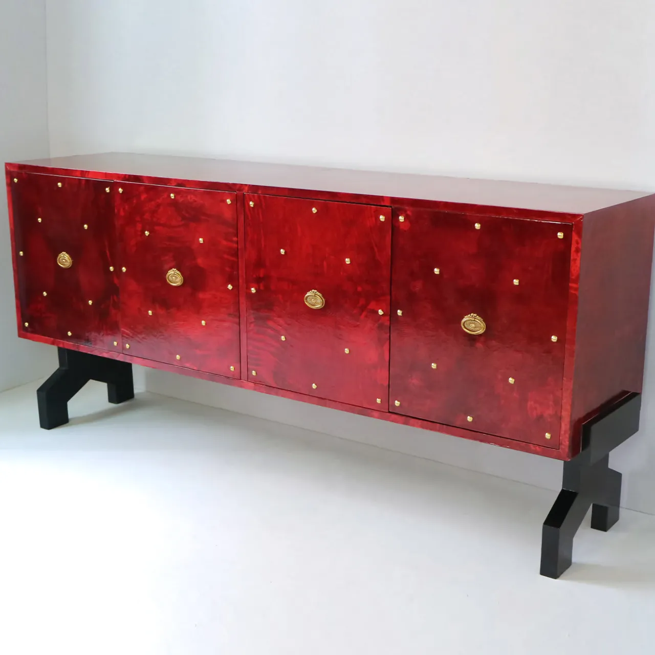 Luca Polato Sideboards Buffets<Red 4-Door Sideaboard