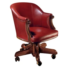 Marzorati Office Chairs<Red Leather Office Chair