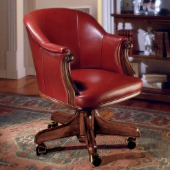 Marzorati Office Chairs<Red Leather Office Chair
