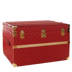 Terrida Trunks<Red Royal Leather Trunk