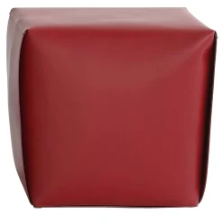 Tonucci Collection Ottomans & Poufs<Red Tall Bao Ottoman by Viola Tonucci