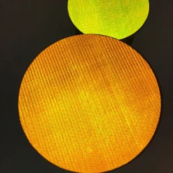 Bottos Design Italia by Sebastiano Bottos Coffee Tables<Reflective Collection - Orange round coffee table