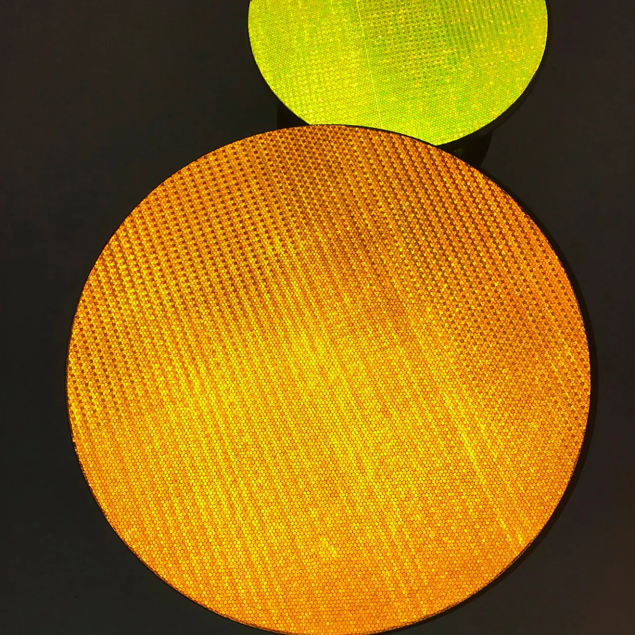 Bottos Design Italia by Sebastiano Bottos Coffee Tables<Reflective Collection - Orange round coffee table