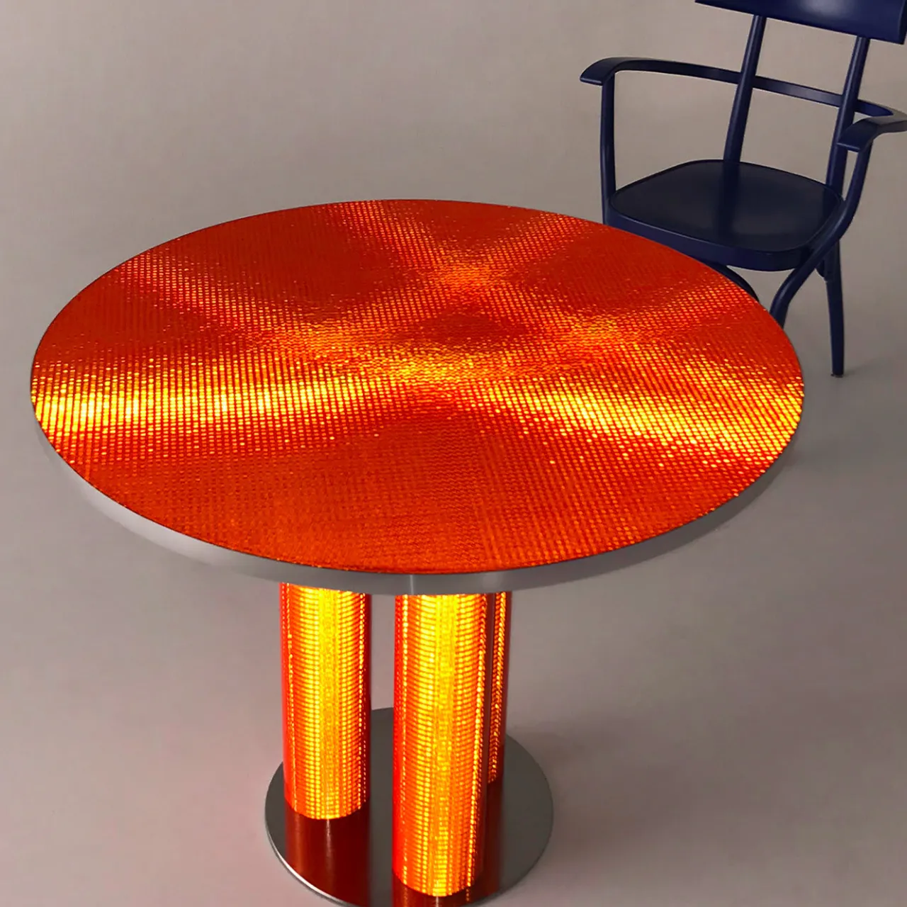 Bottos Design Italia by Sebastiano Bottos Bistro Tables<Reflective Collection - round Bistro table