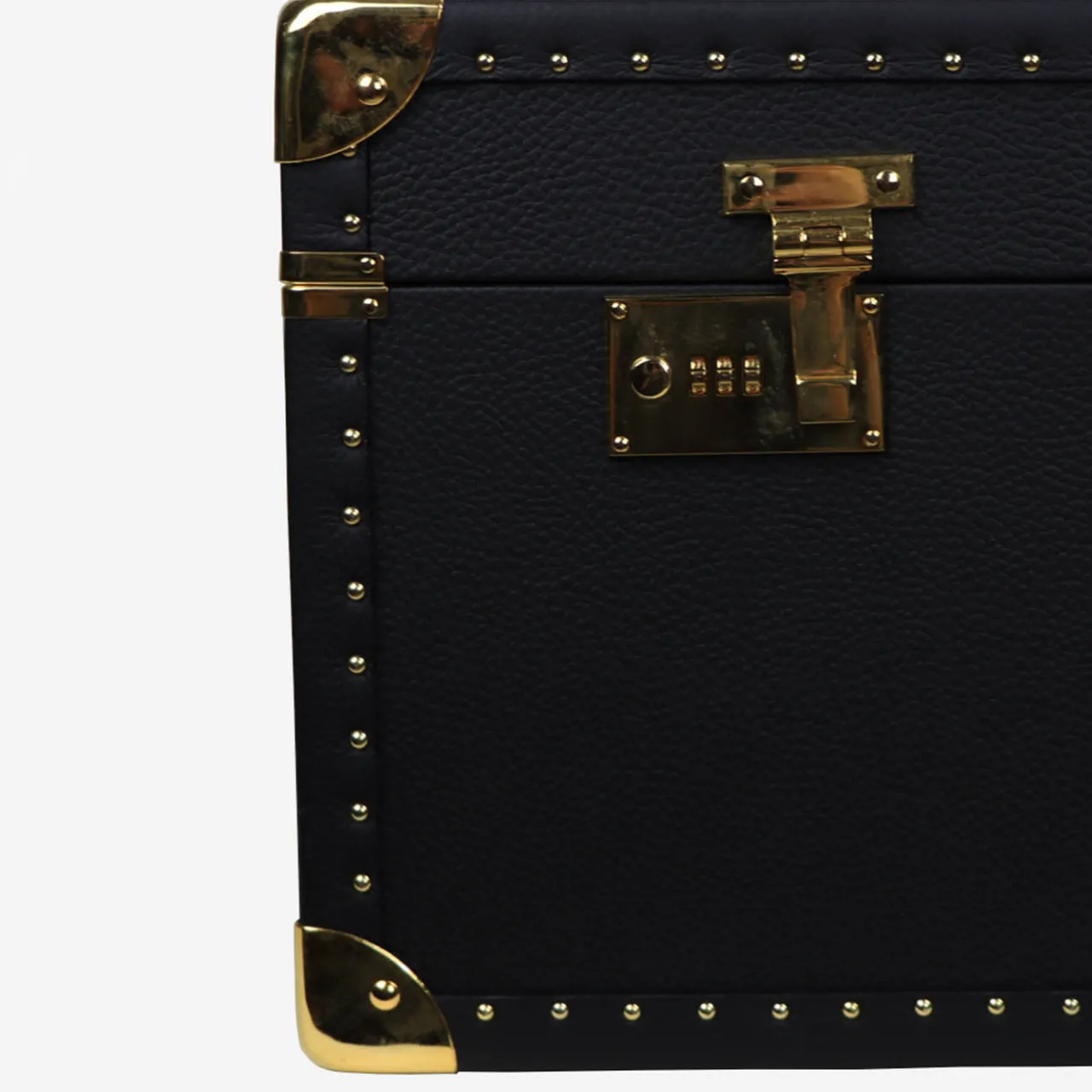 Terrida Trunks<Regale Quilted Large Black Suitcase