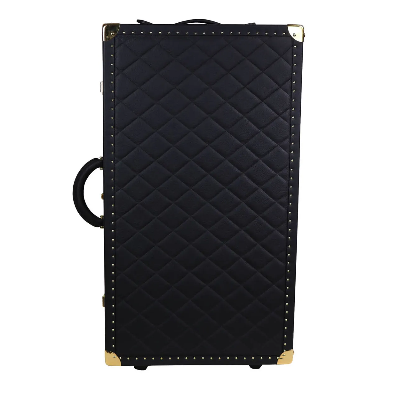 Terrida Trunks<Regale Quilted Medium Black Suitcase
