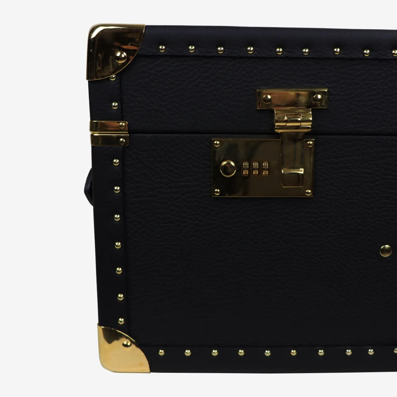 Terrida Trunks<Regale Quilted Medium Black Suitcase