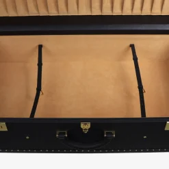Terrida Trunks<Regale Quilted Medium Black Suitcase