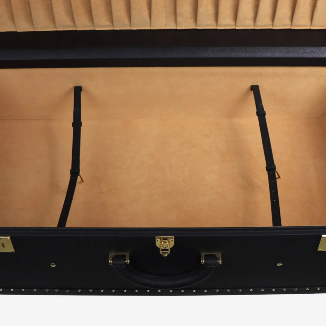 Terrida Trunks<Regale Quilted Medium Black Suitcase