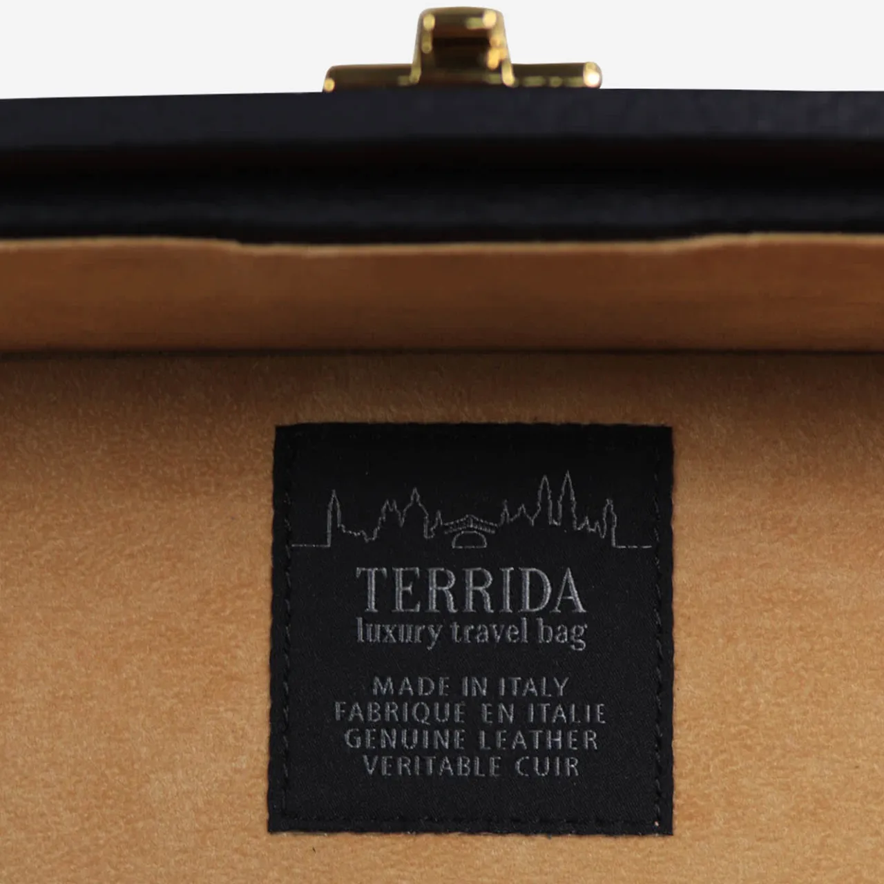 Terrida Trunks<Regale Quilted Small Black Suitcase