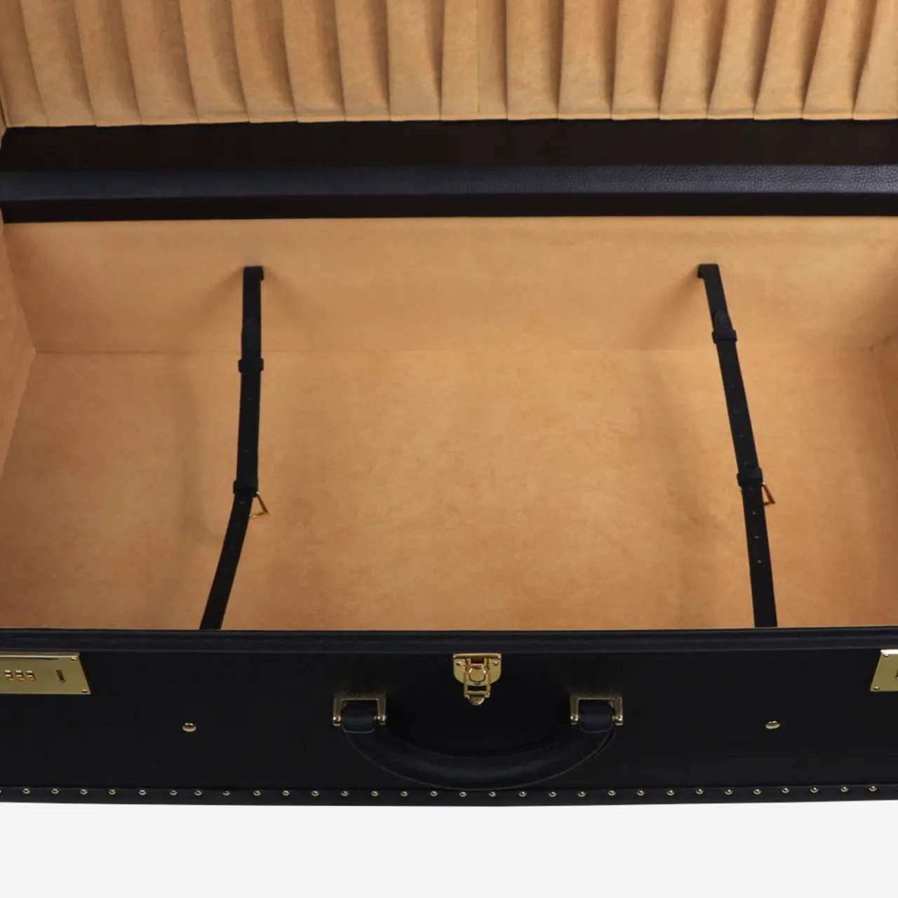 Terrida Trunks<Regale Quilted Small Black Suitcase