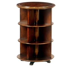 Cugini Lanzani Bookcases<Regency-Style Cylindrical Bookcase