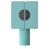 Ultramobili Bar Cabinets<Regis 2-Door Turquoise Bar Cabinet