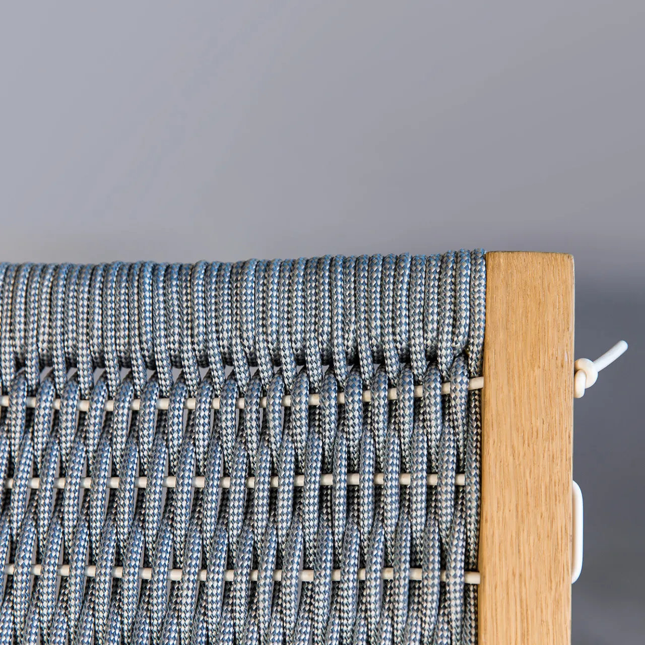 Impagliando Chaises<Regular Light Blue Lounger
