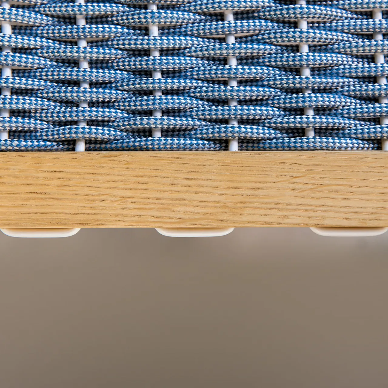 Impagliando Chaises<Regular Light Blue Lounger