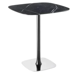 Enrico Pellizzoni Bistro Tables<Rendez-Vous Black Marble Bistro Table