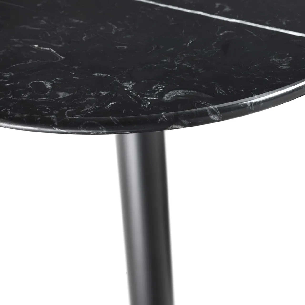 Enrico Pellizzoni Bistro Tables<Rendez-Vous Black Marble Bistro Table