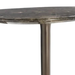 Enrico Pellizzoni Bistro Tables<Rendez-Vous Brown Marble Bistro Table