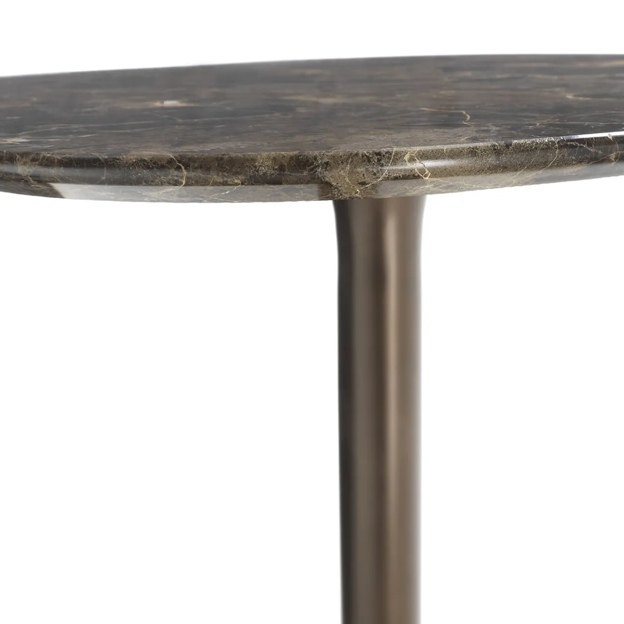 Enrico Pellizzoni Bistro Tables<Rendez-Vous Brown Marble Bistro Table