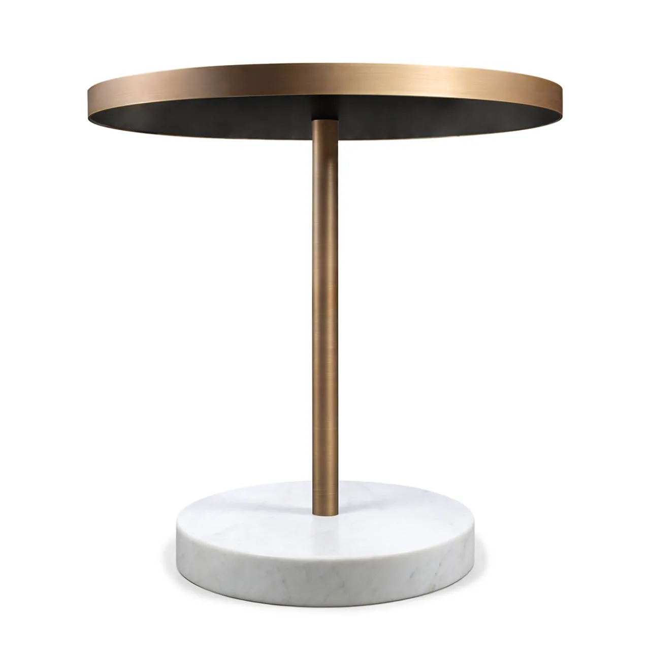 Salvatori Bistro Tables<Rene Bistro Table in Nero Marquinia Marble by Piero Lissoni