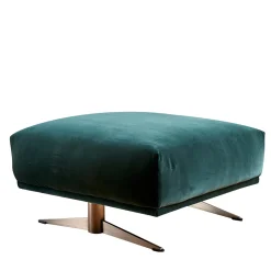 DOM Edizioni Ottomans & Poufs<Renee Emerald Pouf