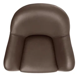 Daytona Lounge Chairs<Report Brown Leather Swivel Armchair by Dainellistudio