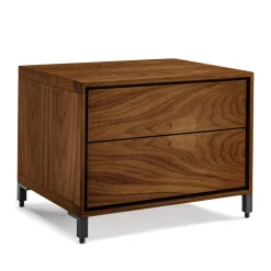 Riva 1920 Nightstands<Rialto Night Fly Walnut Nightstand by Giuliano Cappelletti