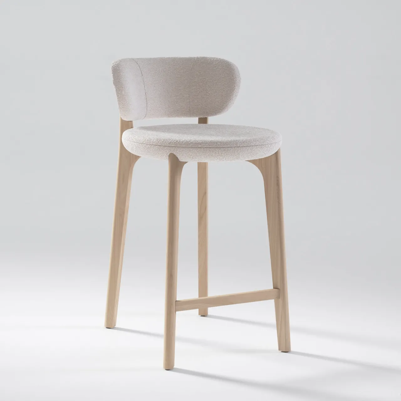 Secolo Bar Stools<Richmond Pearl Bouclè Barstool