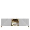 Radice Sideboards Buffets<Riga White Sideboard