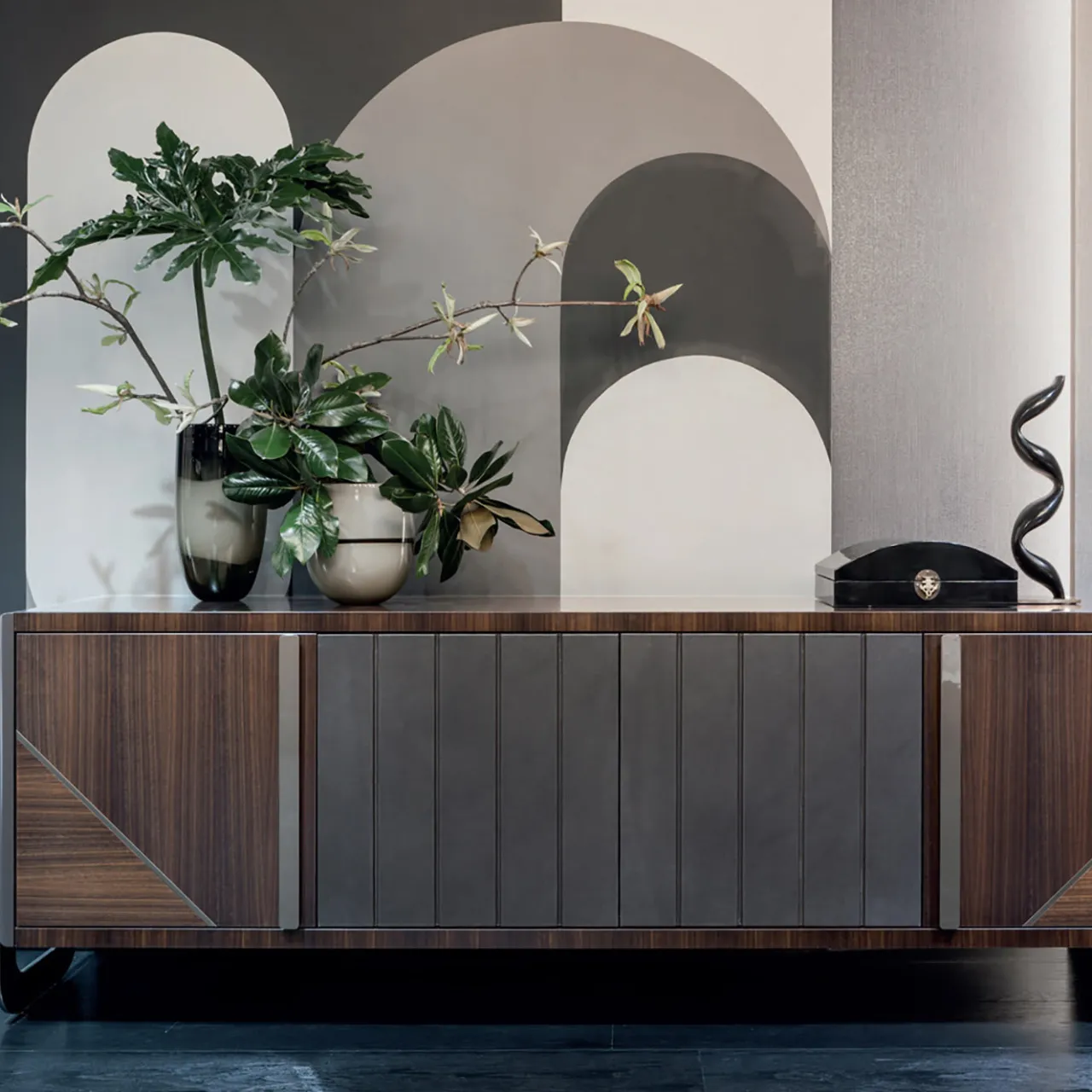 Minotti Collezioni Sideboards Buffets<Ring Credenza