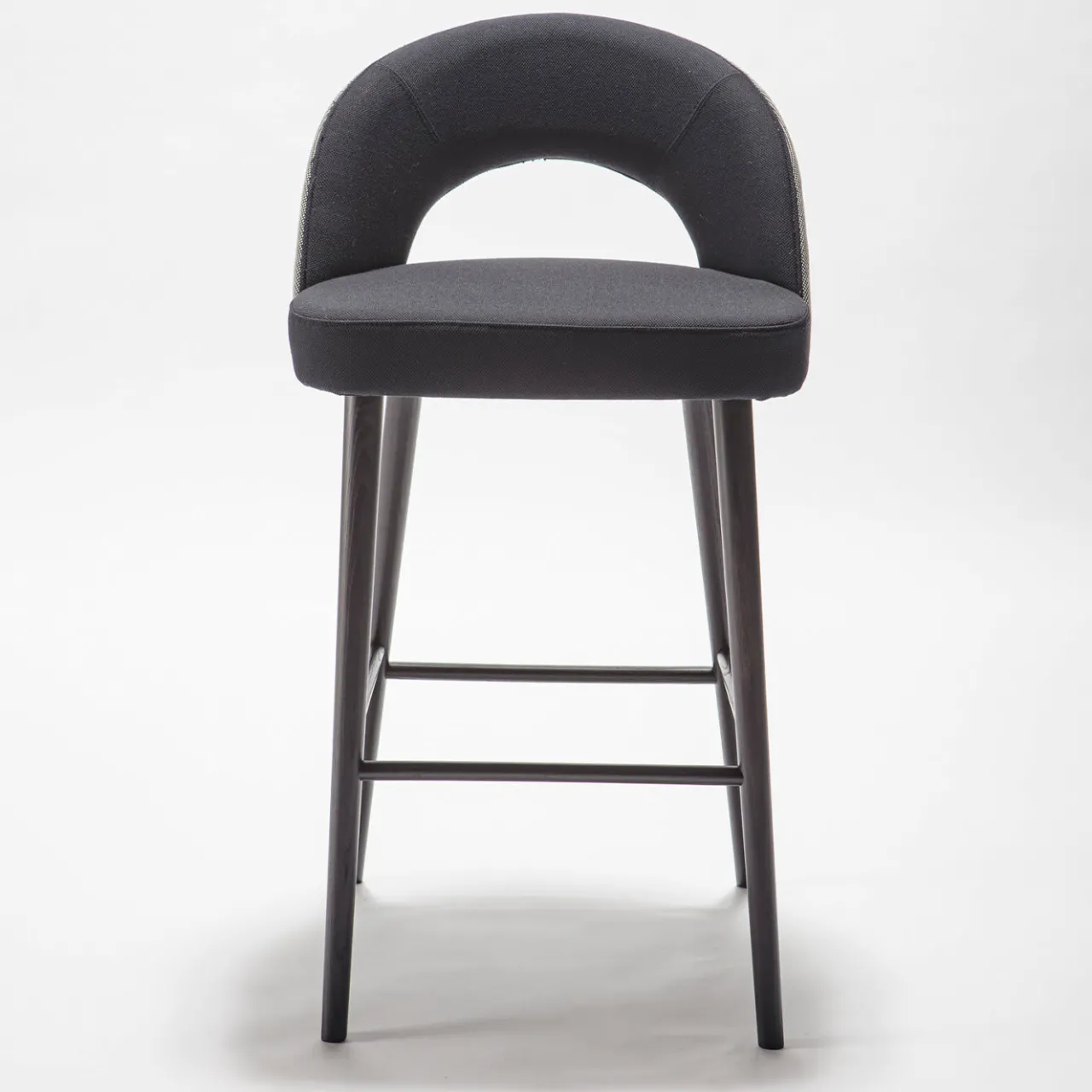 Livoni 1895 Bar Stools<Ring 2-Tone Gray Bar Stool by Balutto Associati