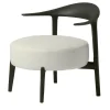 Giorgetti Lounge Chairs<Ripple Black and White lounge chair
