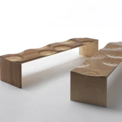 Horm Benches<Ripples Bench by Toyo Ito