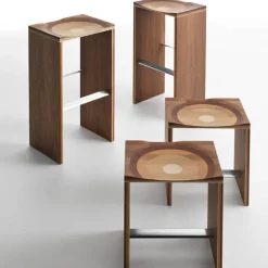 Horm Bar Stools<Ripples Stool by Toyo Ito