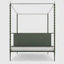 Lispi Beds<Rito Gray Iron Canopy Double Bed