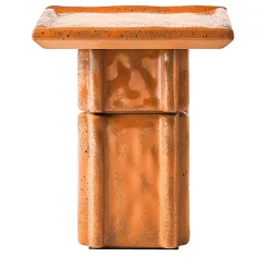 Cimento Side Tables<Riva Orange Side Table by Patricia Urquiola