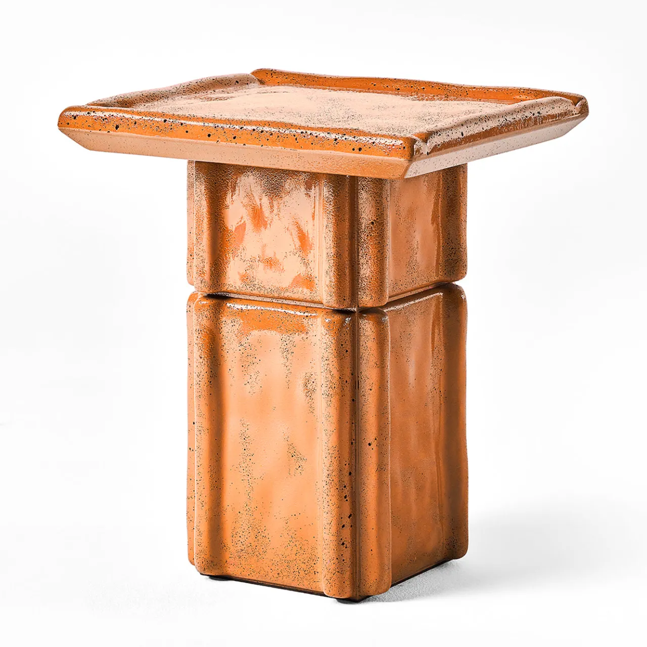 Cimento Side Tables<Riva Orange Side Table by Patricia Urquiola