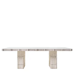 Cimento Dining Tables<Riva White Dining Table by Patricia Urquiola